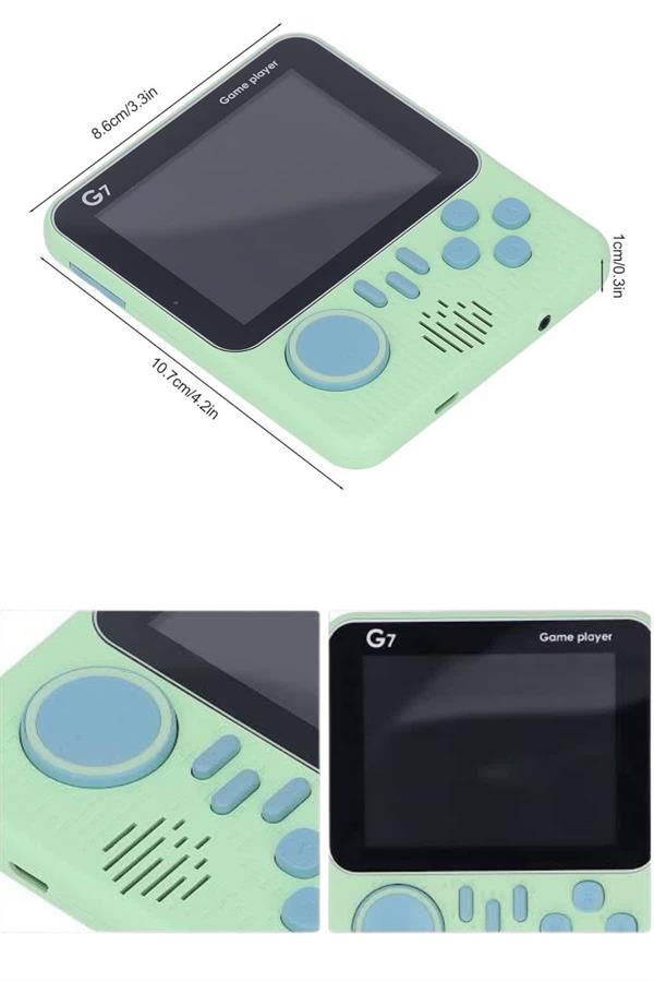 666 Oyunlu Retro El Konsolu Atari 3.5 İnç Taşınabilir Oyun Konsolu