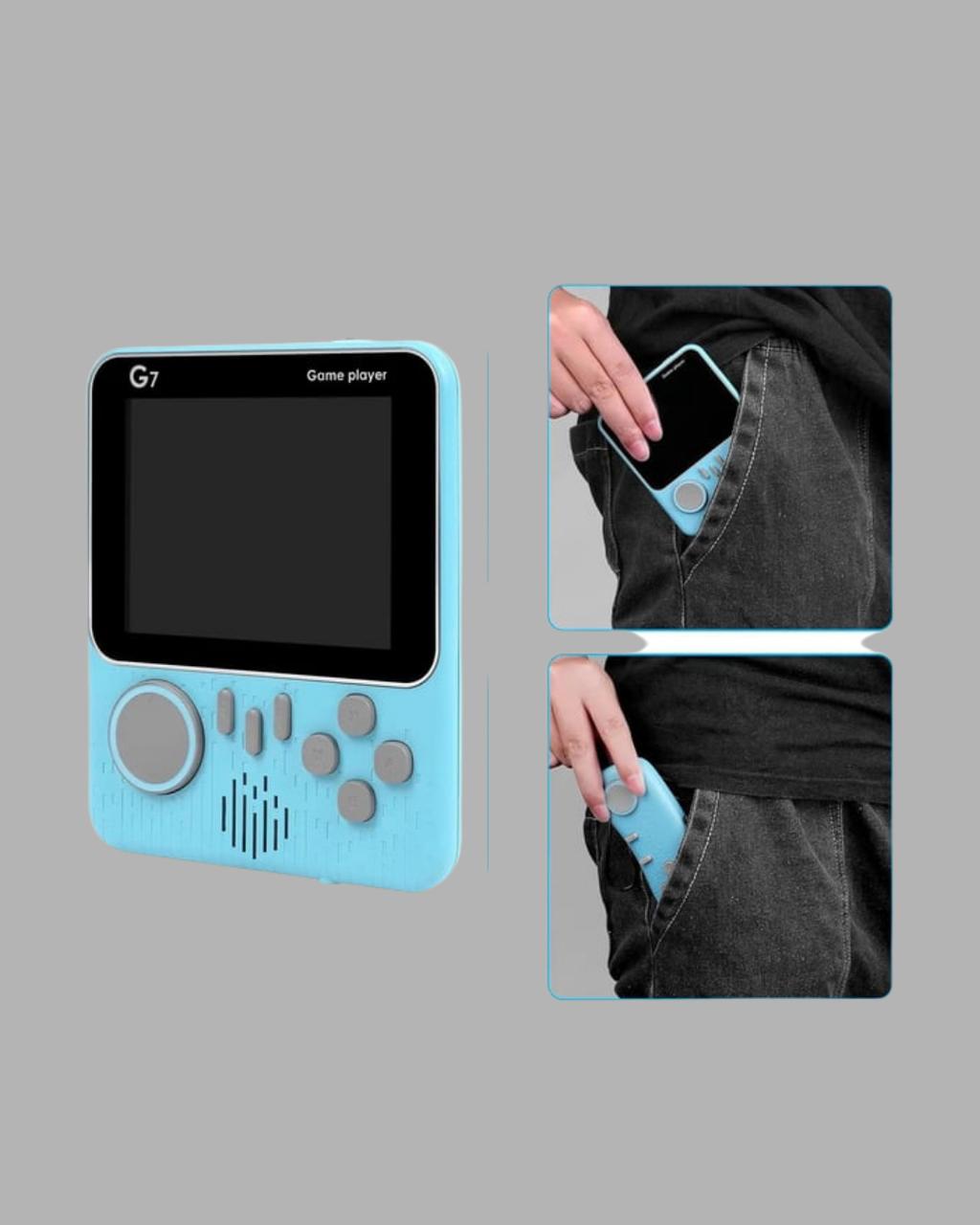 666 Oyunlu Retro Mini Oyun Konsolu – 3.5" LCD Ekran ve Çift Kişilik Oyun