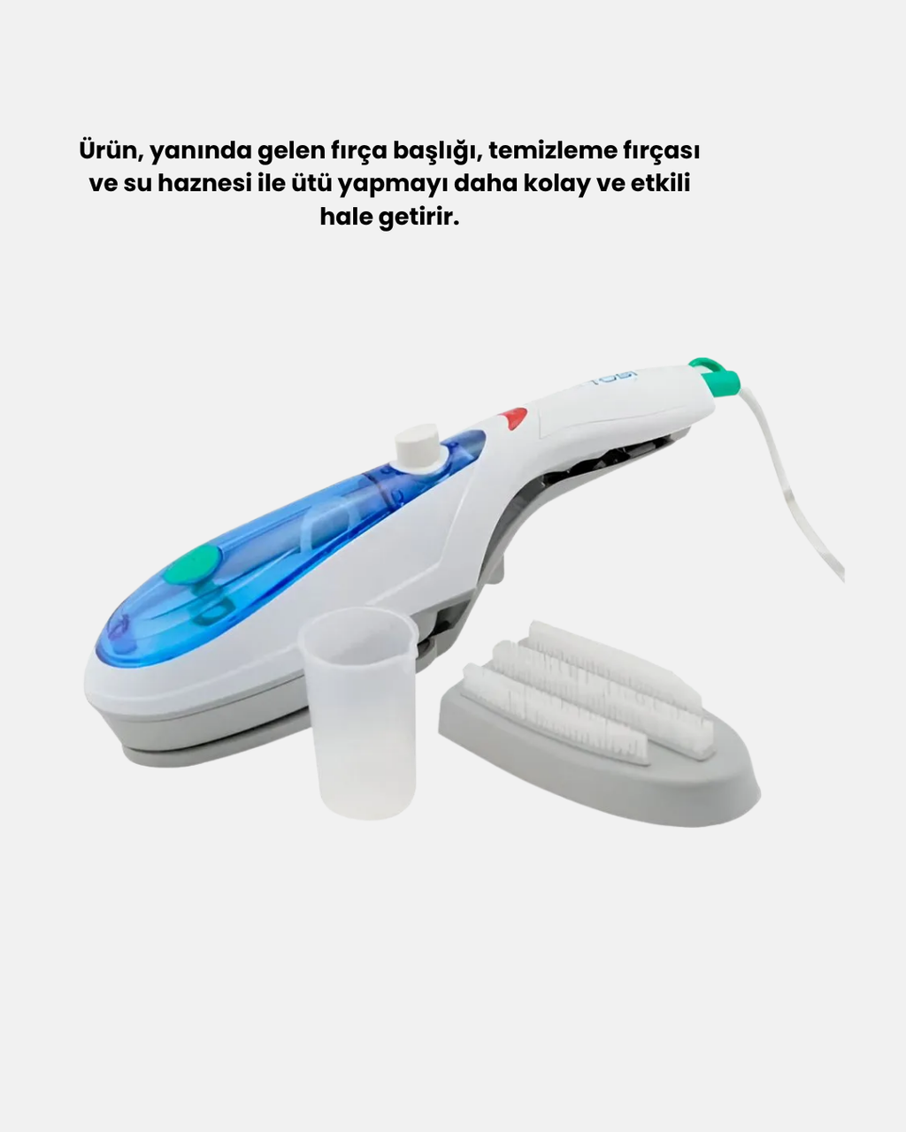 1500W Buharlı El Seyahat Ütüsü – Kompakt Taşınabilir Her Kumaşa Uygun