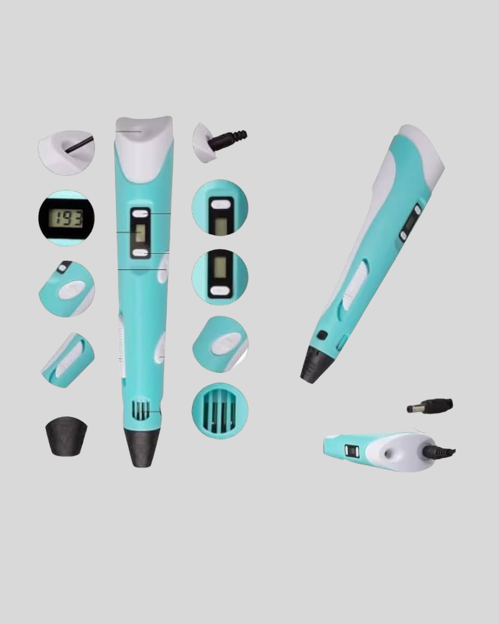 3D Yazıcı Kalem Taşınabilir FDM Teknolojili ve Çok Amaçlı Kullanımlı