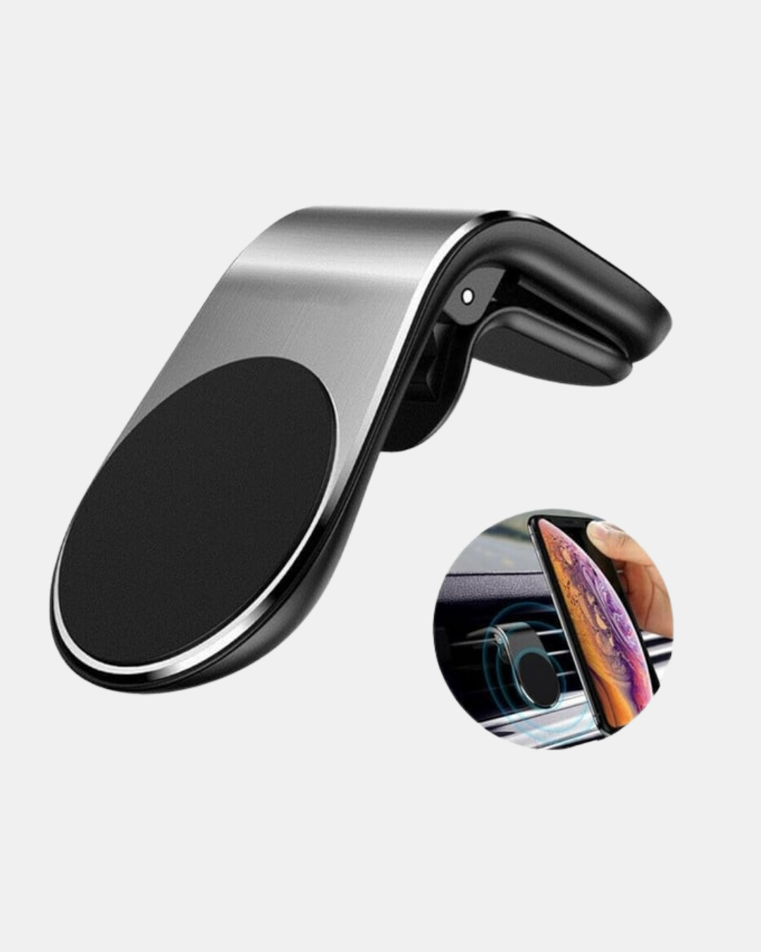 360° Dönebilen Manyetik Araç Telefon Tutucu Sarsıntısız ve Şık Tasarımlı