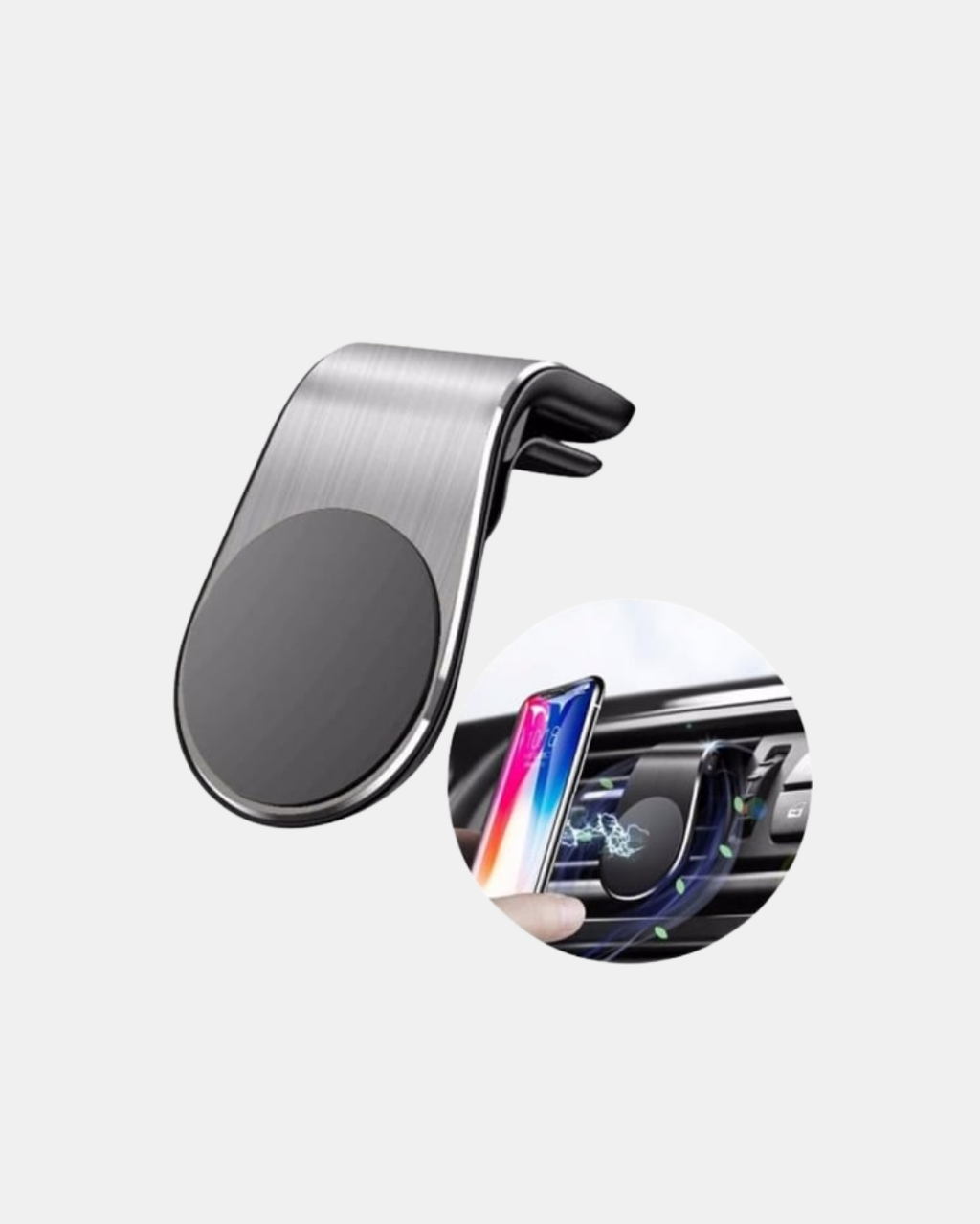360° Dönebilen Manyetik Araç Telefon Tutucu Sarsıntısız ve Şık Tasarımlı