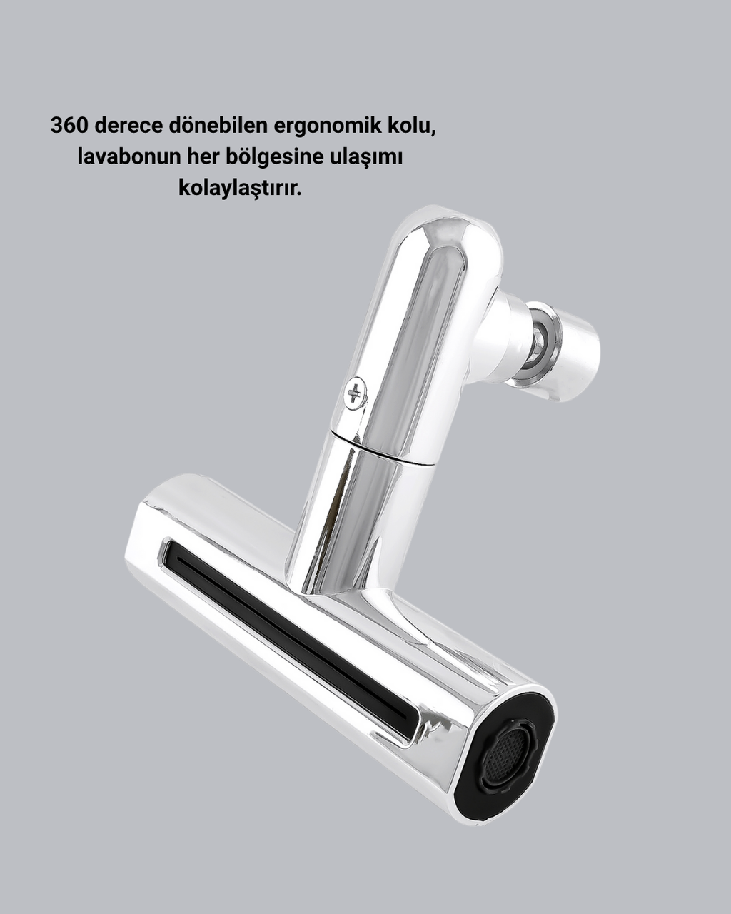 360° Dönebilen Musluk Başlığı 4 Fonksiyonlu Su Tasarruflu ve Dayanıklı