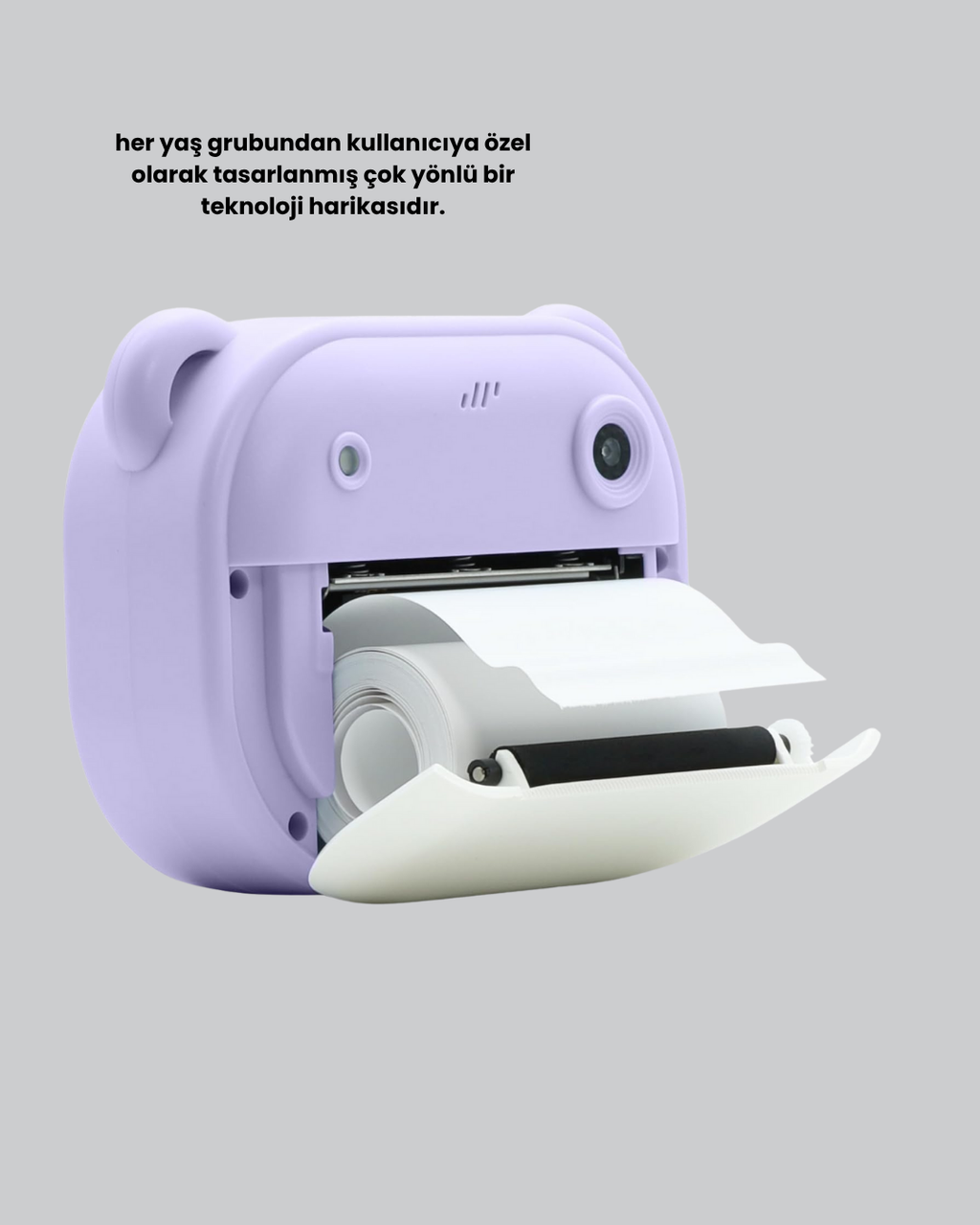 18 Efektli Şipşak Kamera – Oyunlu Müzik Çalarlı ve Anında Baskı Özellikli