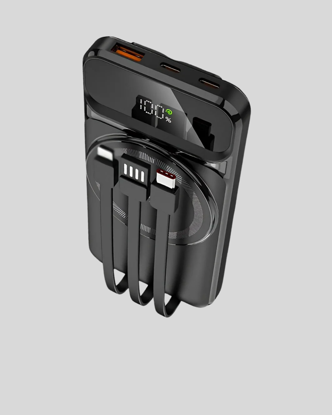 15W Kablosuz Şarj Özellikli 10000 mAh Powerbank –  Type-C Hızlı Şarj