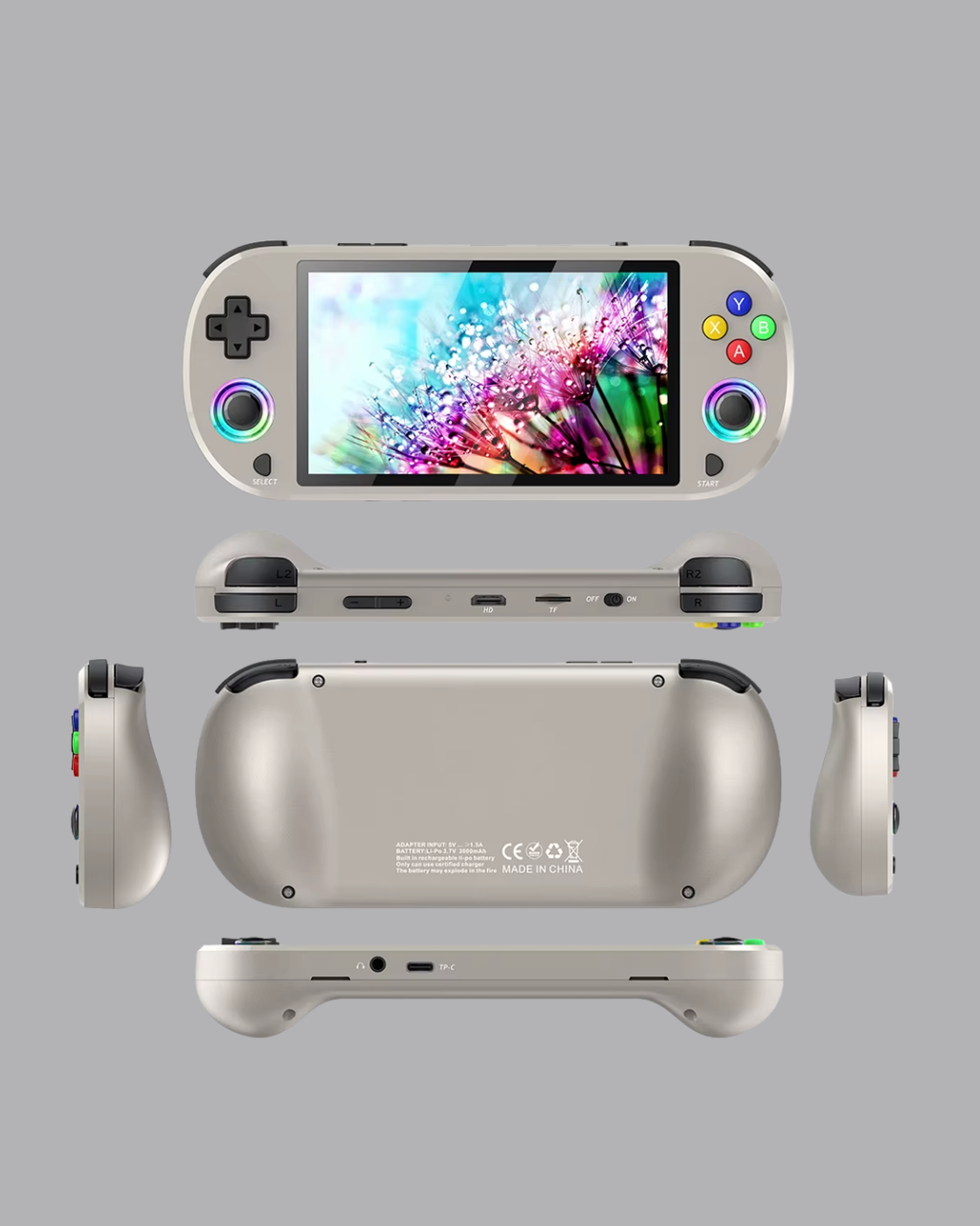 5 İnç IPS Ekranlı Retro Oyun Konsolu – 6 Saat Kesintisiz Oyun Deneyimi