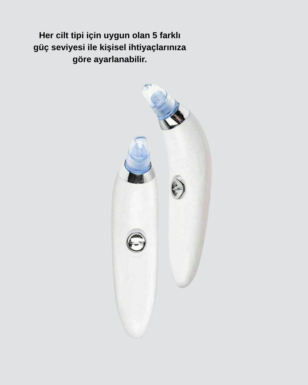 5 Kademeli Vakumlu Gözenek Temizleyici – Su Geçirmez ve Taşınabilir Siyah Nokta Cihazı