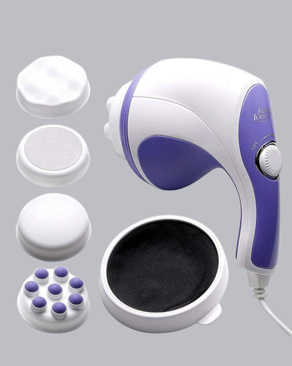 5 Başlıklı Elektrikli Masaj Aleti – Bölgesel İncelme ve Selülit Azaltıcı