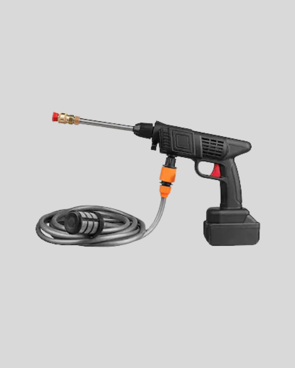 48V Kablosuz Yıkama Makinesi – 2 Pil Köpük Tankı ve Ayarlanabilir