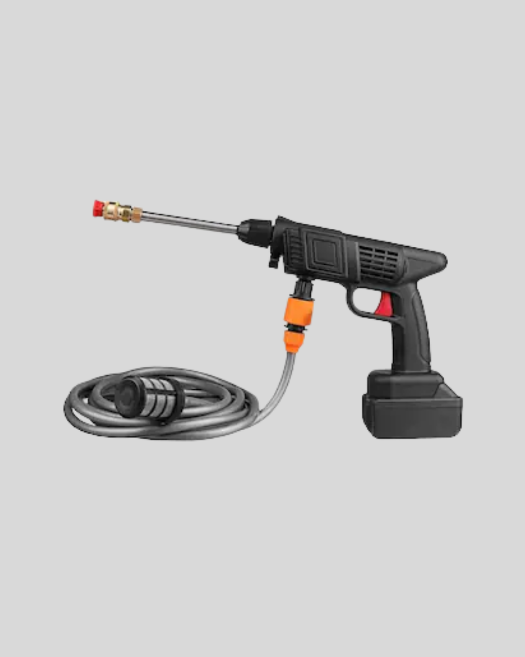 48V Kablosuz Yıkama Makinesi – 2 Pil Köpük Tankı ve Ayarlanabilir