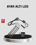 48 LED Araç İçi RGB Şerit Aydınlatma Müzik Senkron USB Kumandalı Set