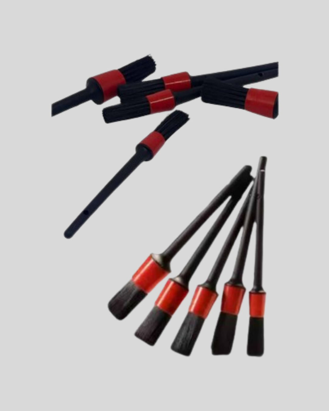 5 Parça Detay Temizlik Fırçası Seti Jant Motor Havalandırma İç Dış Temizlik