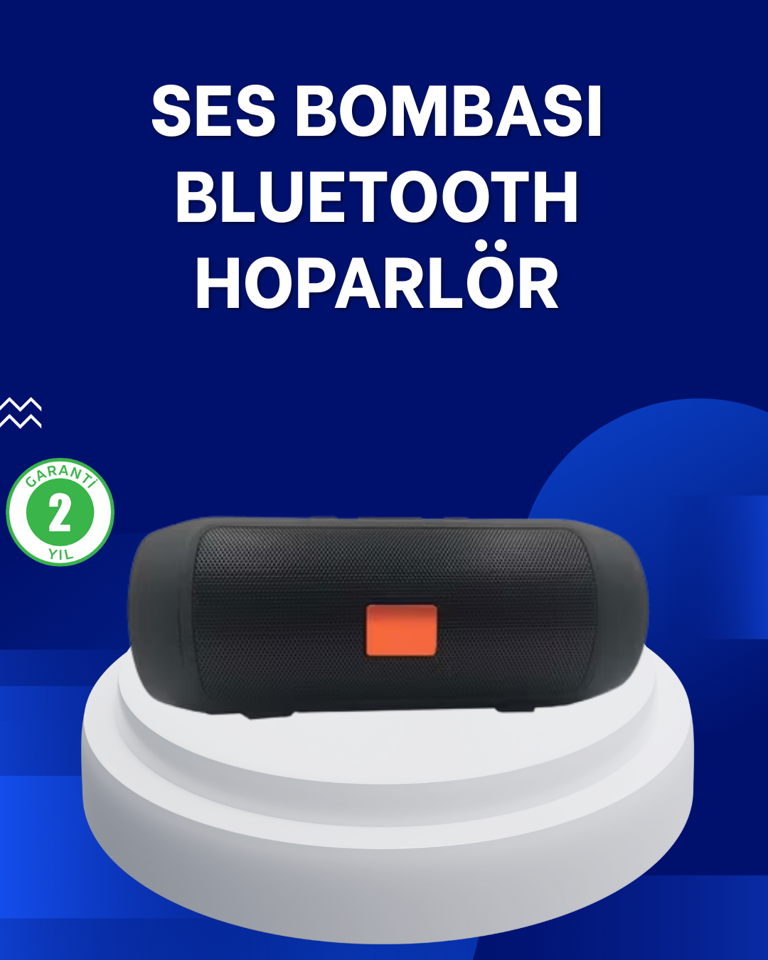 20W Güçlü Ses Bluetooth Hoparlör Dahili Batarya Suya Dayanıklı