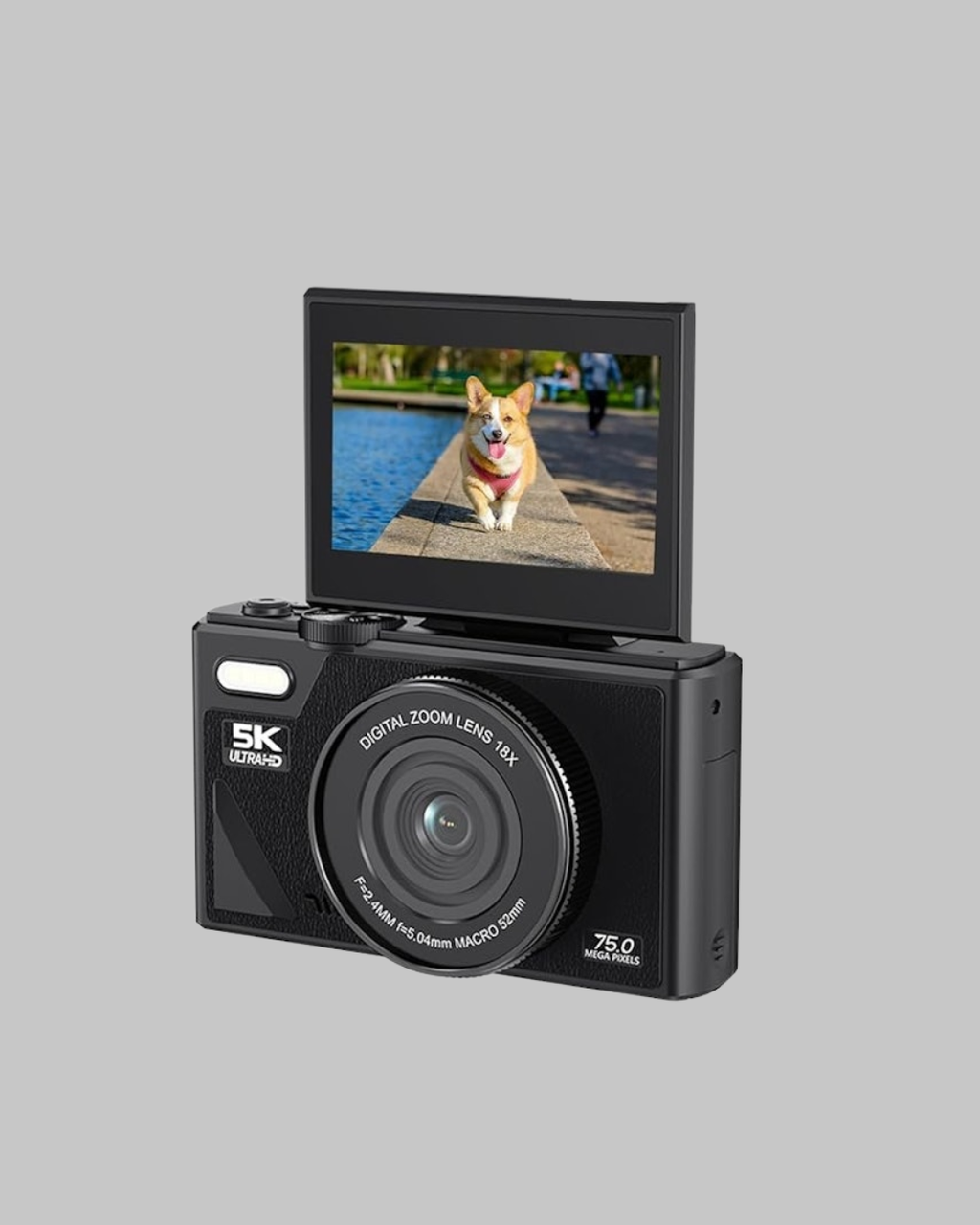 5K Ultra HD Kamera Gülümseme Algılama Otofokus 18x Optik Zoom