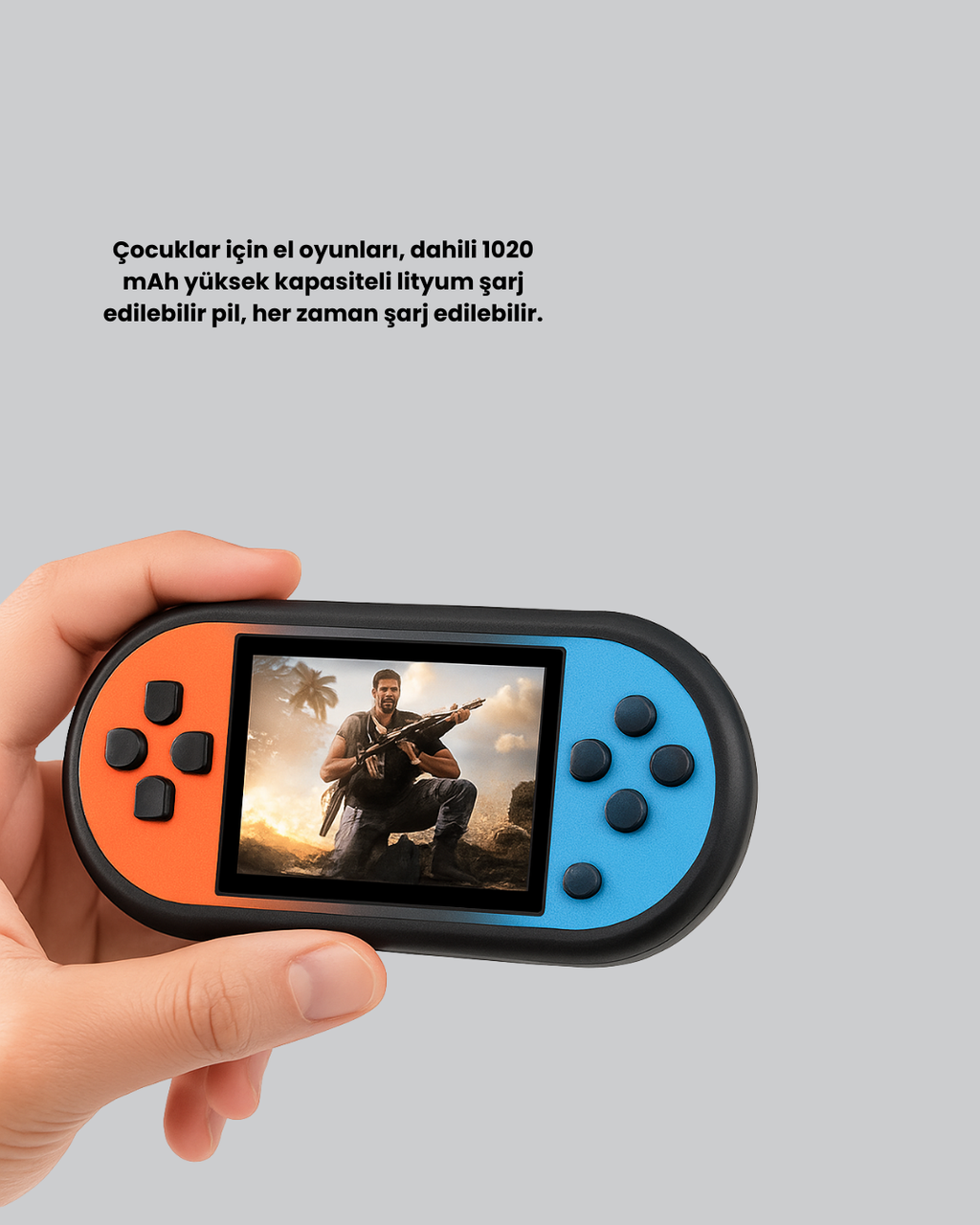 520in1 Retro El Konsolu Çocuk ve Yetişkin Uyumlu HD Görüntülü