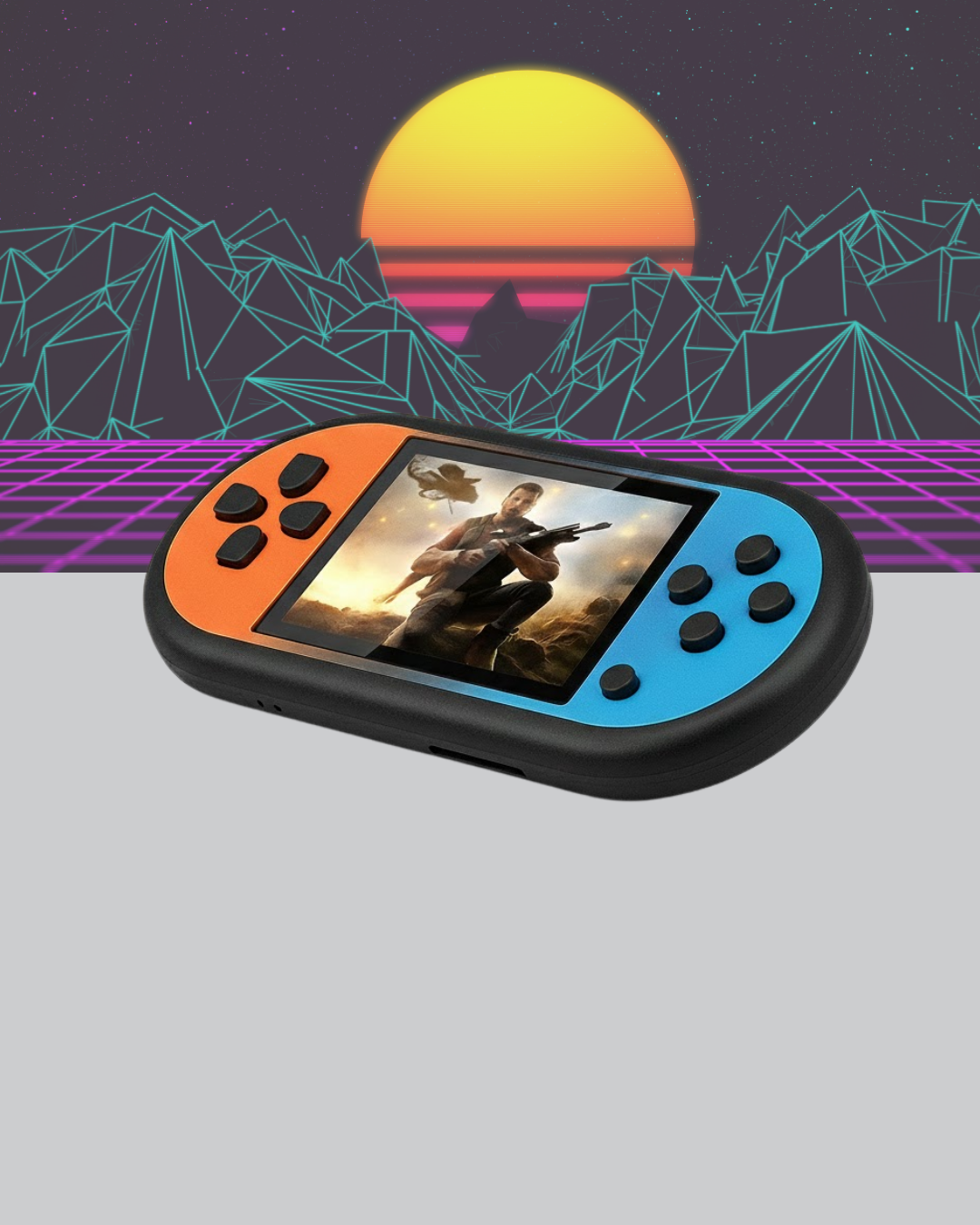 520 Oyunlu Taşınabilir Oyun Konsolu HD Ekranlı Retro Eğlence