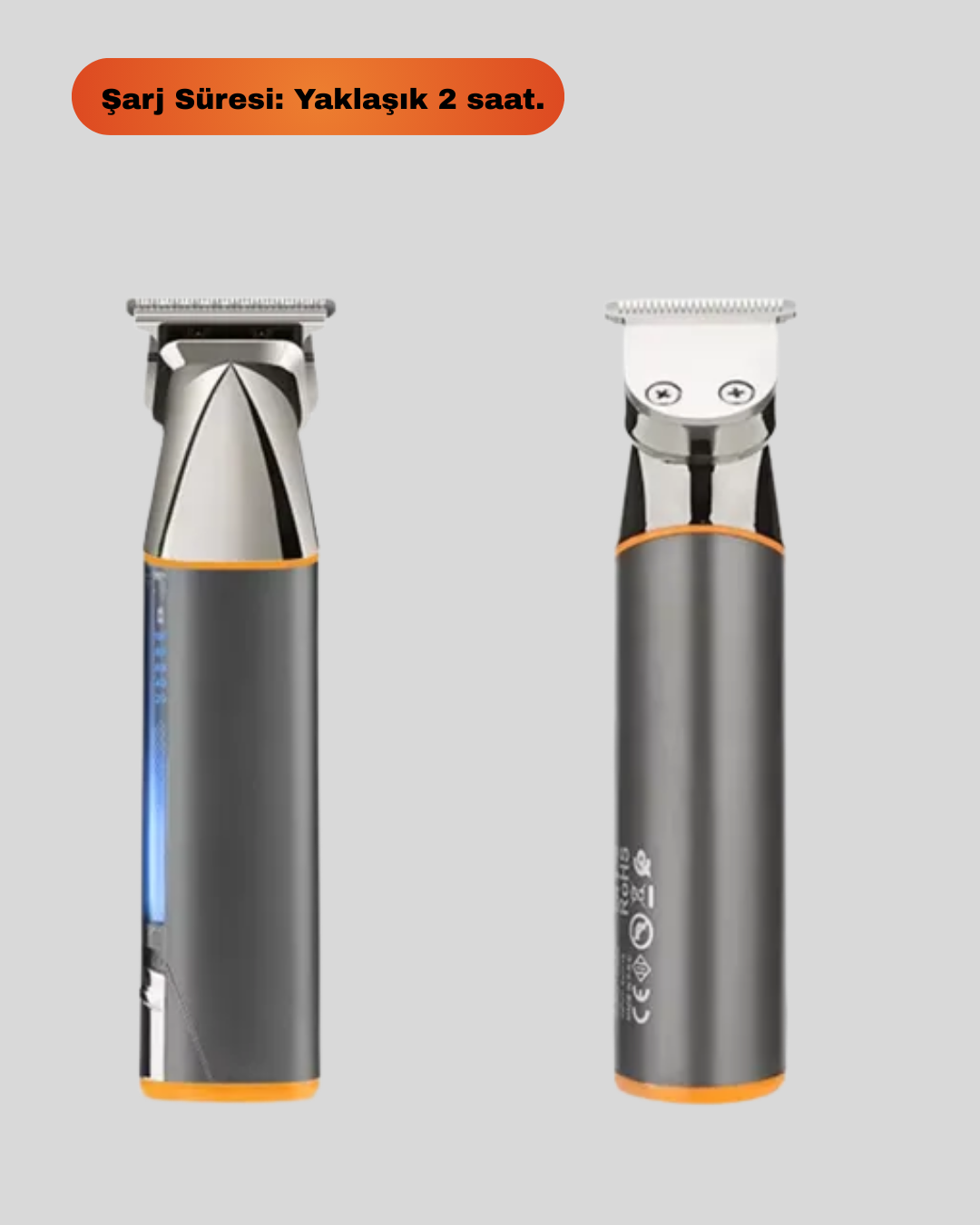 9’u 1 Arada Şarjlı Erkek Bakım Cihazı Saç Sakal Bıyık Ense Trimmer