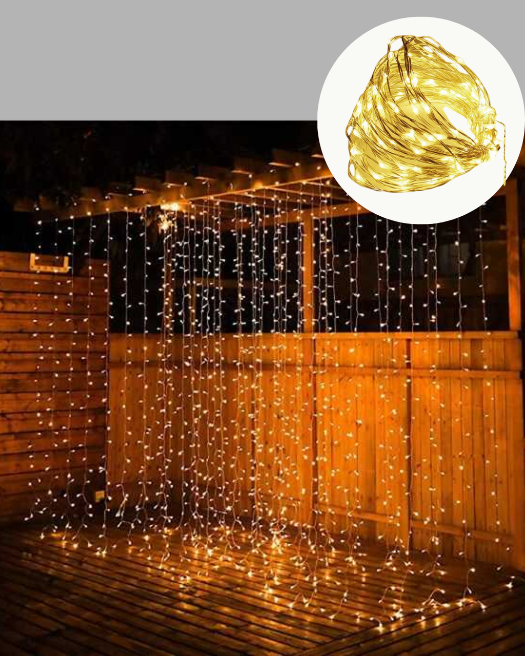 3x3 Metre Şelale LED Perde Işık İç Dış Mekân Dekorasyonu