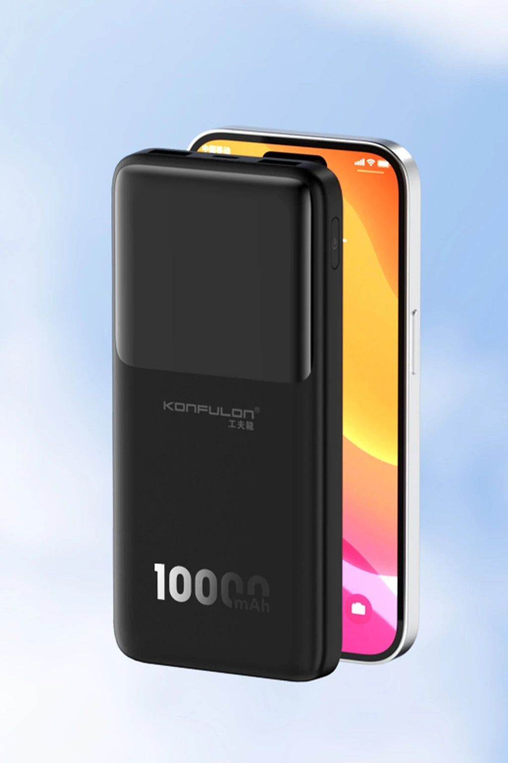 A35 10.000 mAh 15W Mini Powerbank - Beyaz-(5796)