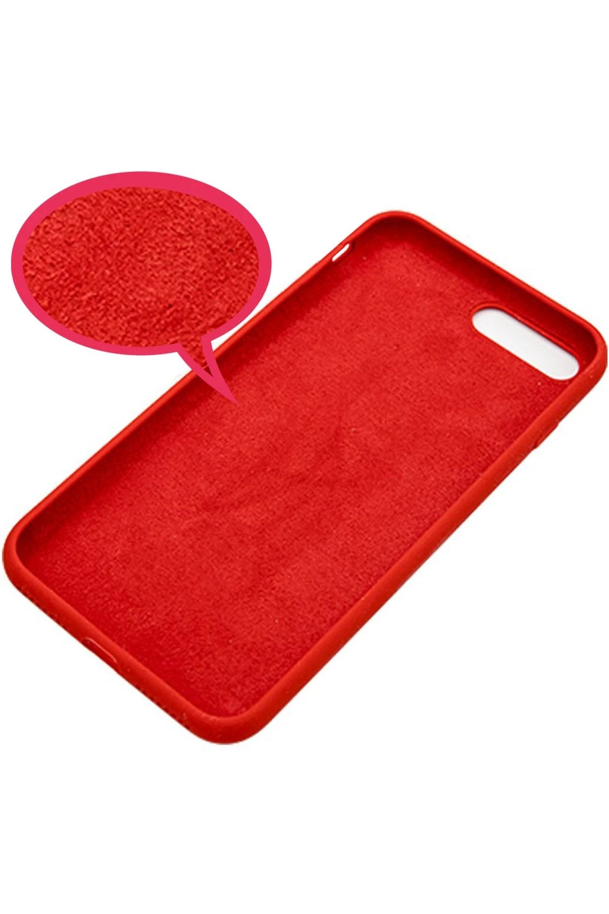 Huawei P Smart 2021 Kılıf Nano içi Kadife Silikon - Mor-(5796)