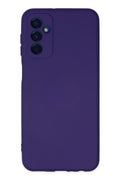 Samsung Galaxy M23 Kılıf Nano içi Kadife Silikon - Mor-(5796)