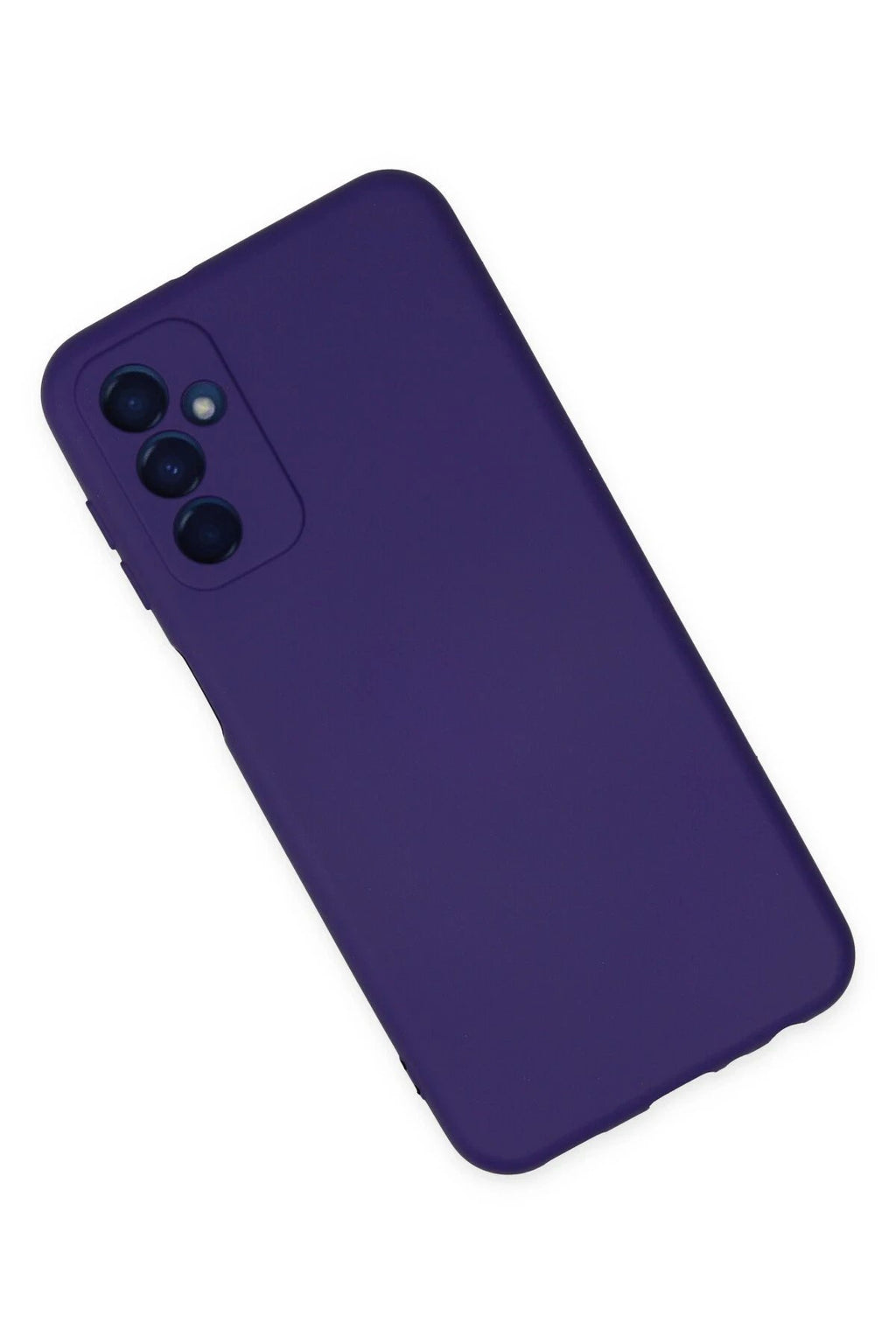 Samsung Galaxy M23 Kılıf Nano içi Kadife Silikon - Mor-(5796)