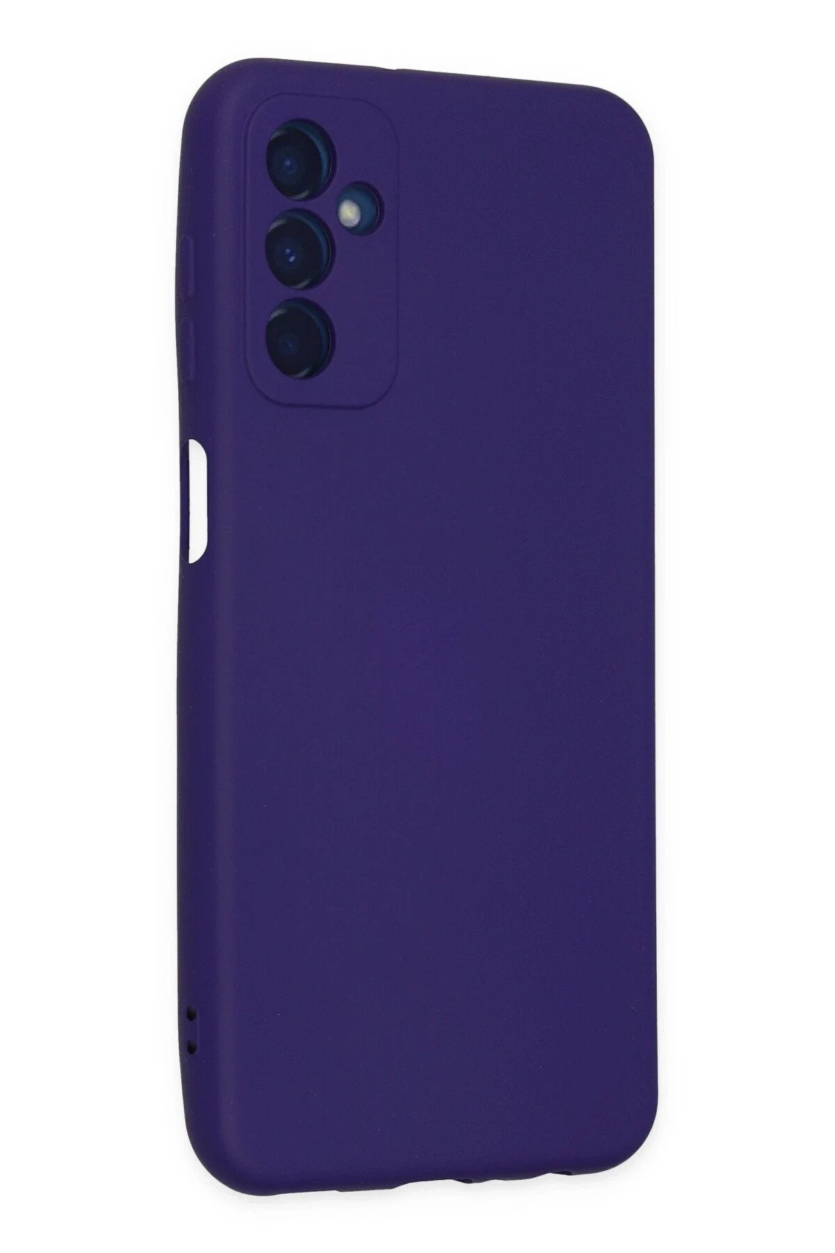 Samsung Galaxy M23 Kılıf Nano içi Kadife Silikon - Mor-(5796)