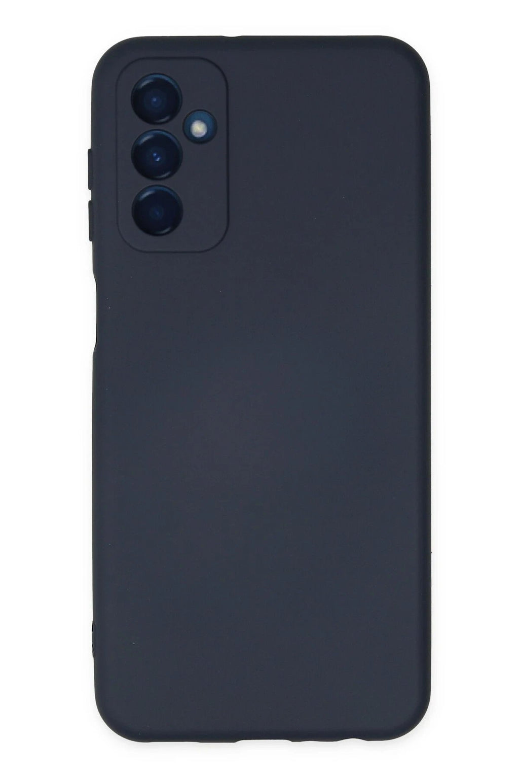 Samsung Galaxy M23 Kılıf Nano içi Kadife Silikon - Lacivert-(5796)