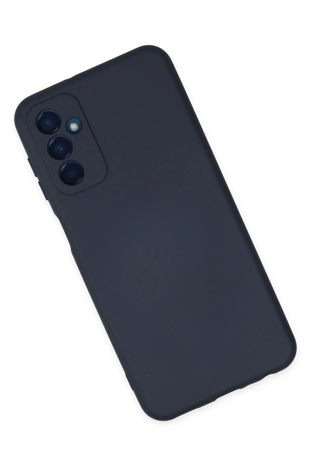 Samsung Galaxy M23 Kılıf Nano içi Kadife Silikon - Lacivert-(5796)