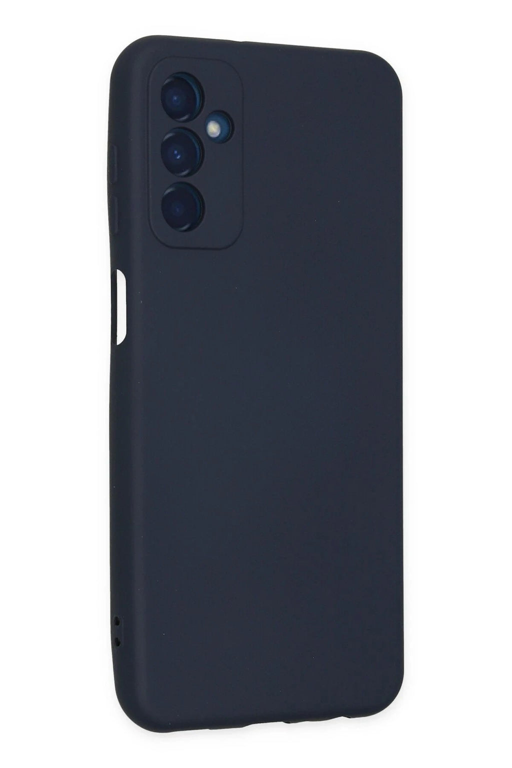 Samsung Galaxy M23 Kılıf Nano içi Kadife Silikon - Lacivert-(5796)