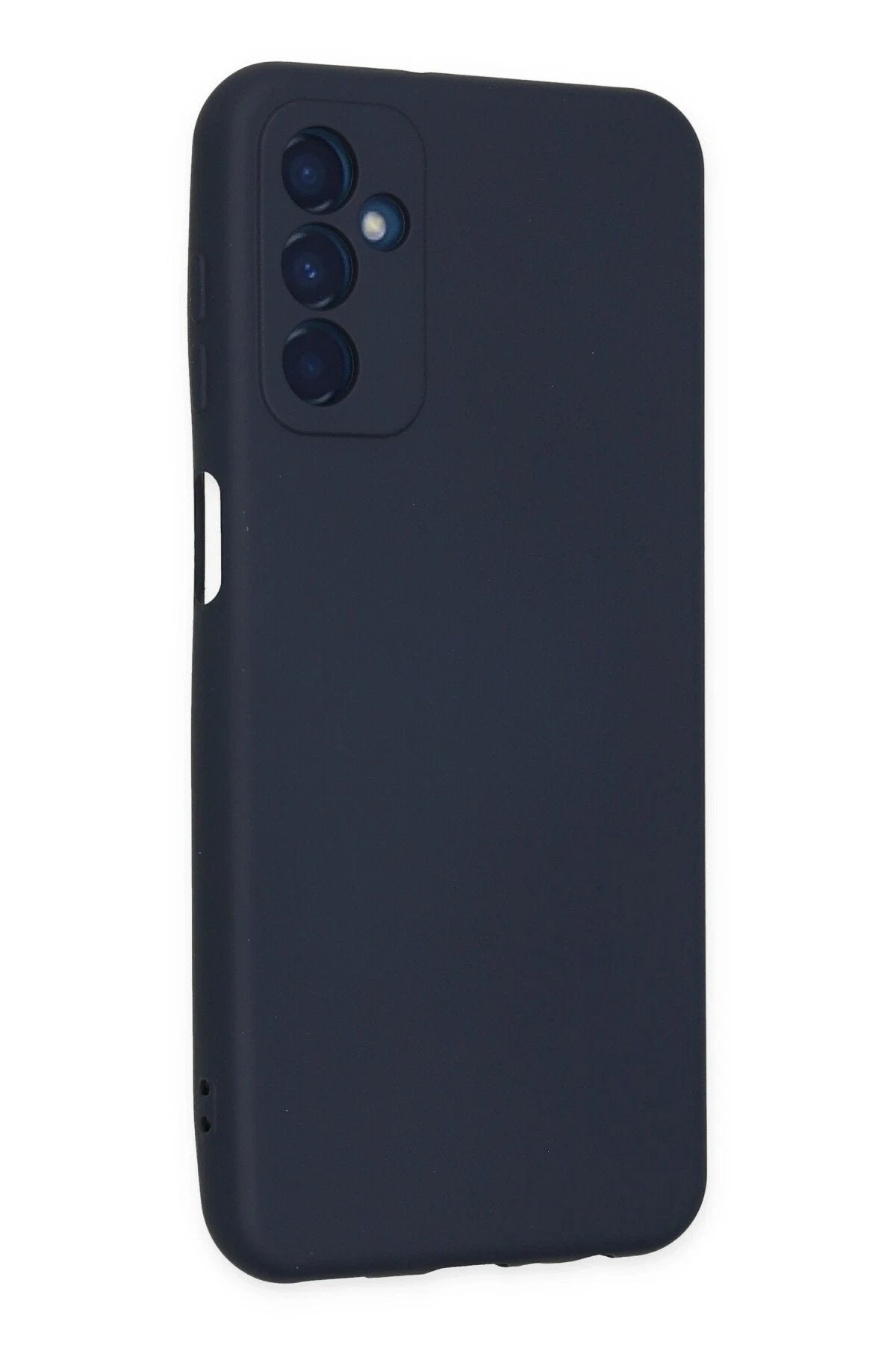 Samsung Galaxy M23 Kılıf Nano içi Kadife Silikon - Lacivert-(5796)