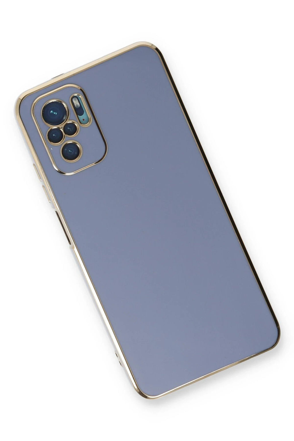 Xiaomi Redmi Note 10 Kılıf Volet Silikon - Mavi-(5796)