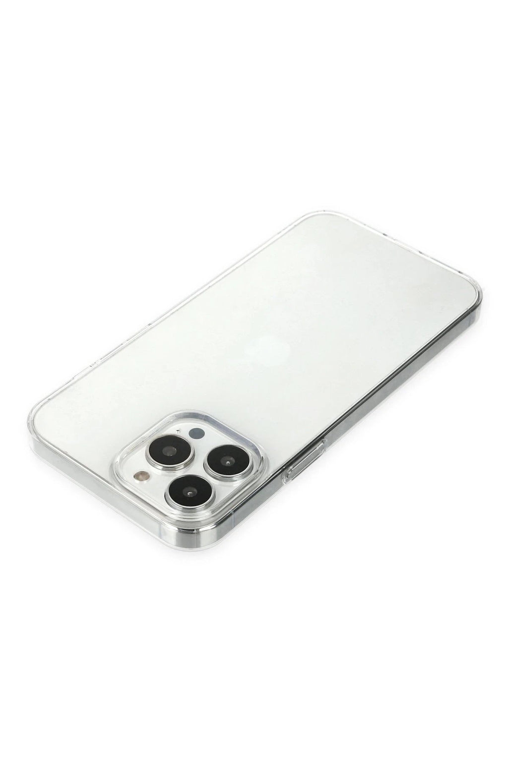 iPhone 13 Pro Max Kılıf Pc Sert Şeffaf Kapak - Şeffaf-(5796)