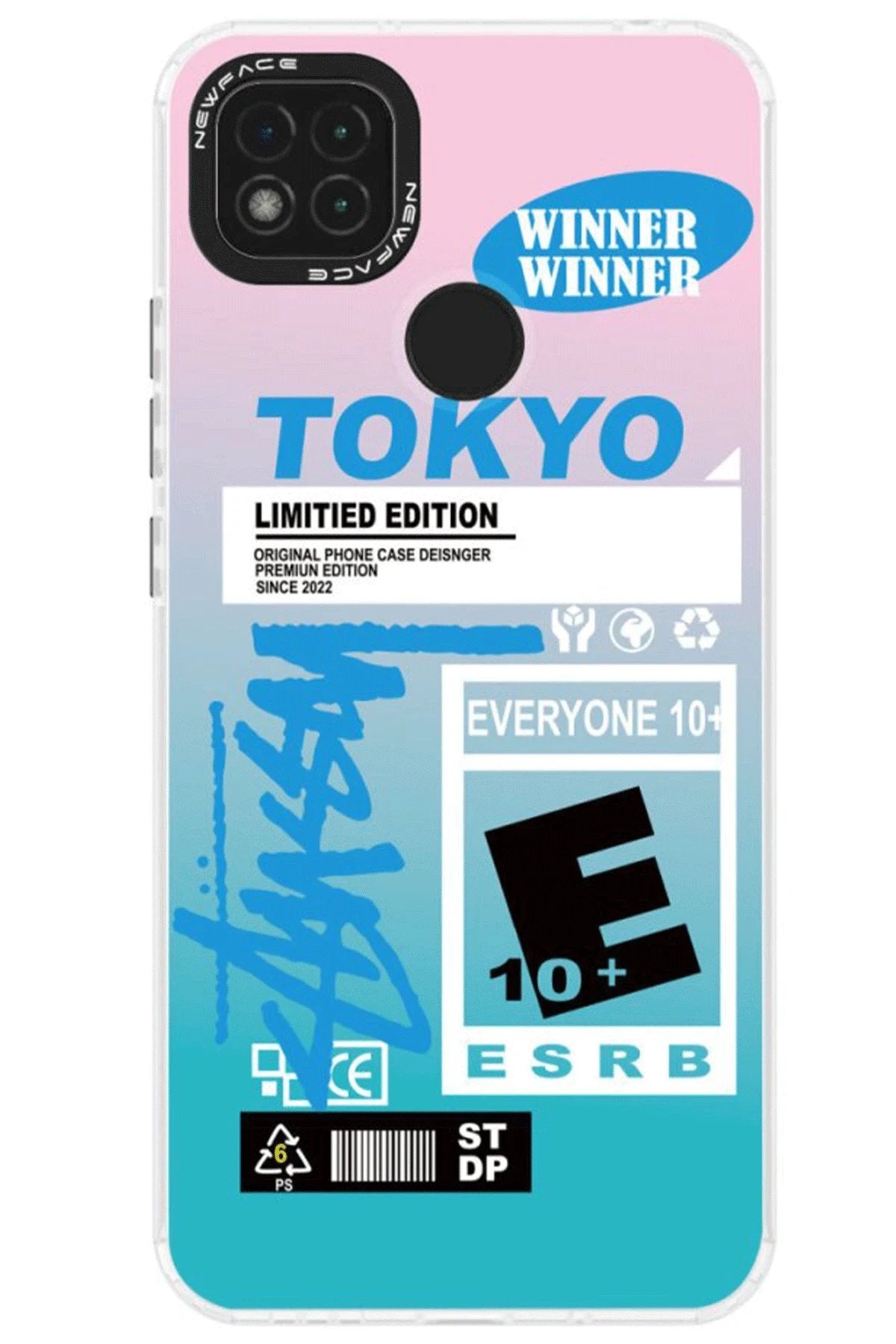 Xiaomi Redmi 10C Kılıf Estoril Desenli Kapak - Estoril - 1-(5796)