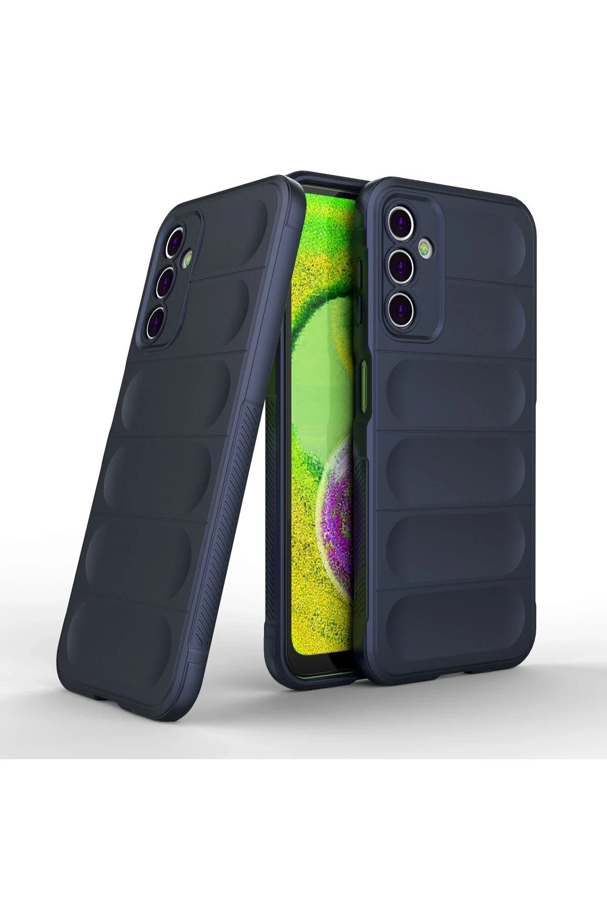 Samsung Galaxy A14 4G Kılıf Optimum Silikon - Lacivert-(5796)