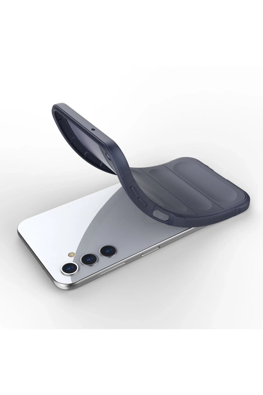 Samsung Galaxy A14 4G Kılıf Optimum Silikon - Lacivert-(5796)