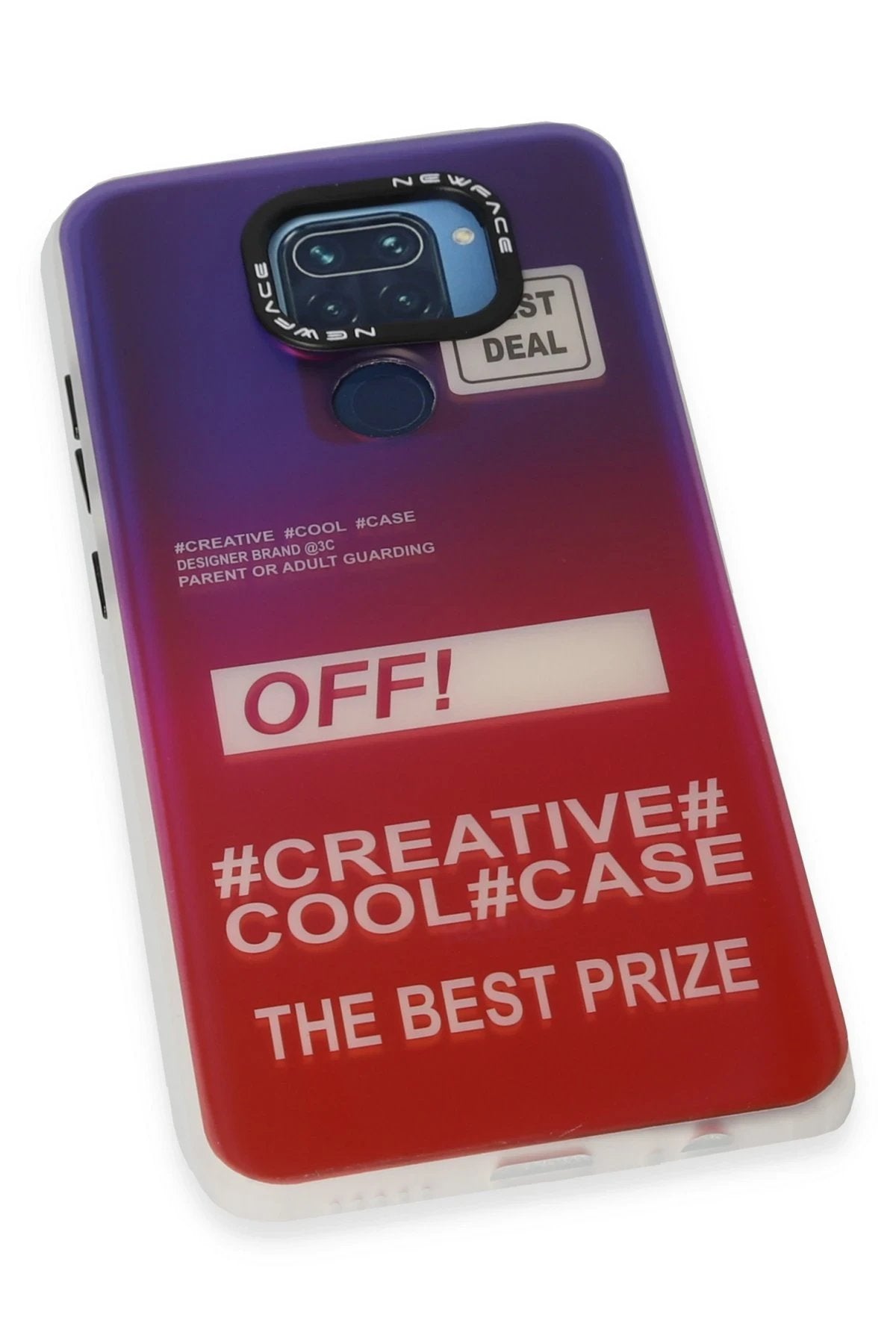 Xiaomi Redmi Note 9 Kılıf Estoril Desenli Kapak - Estoril - 9-(5796)