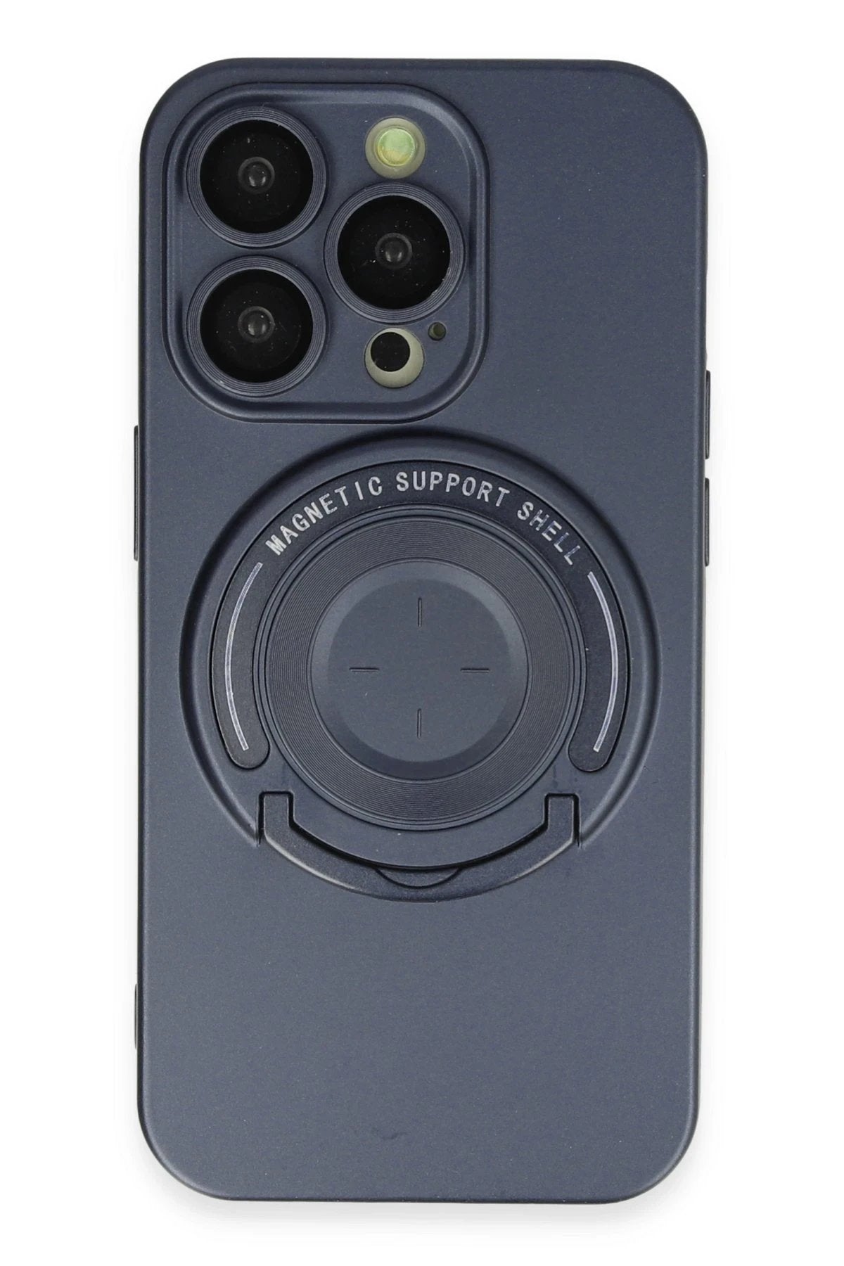 iPhone 13 Pro Kılıf Lukka Magneticsafe Kapak - Lacivert-(5796)