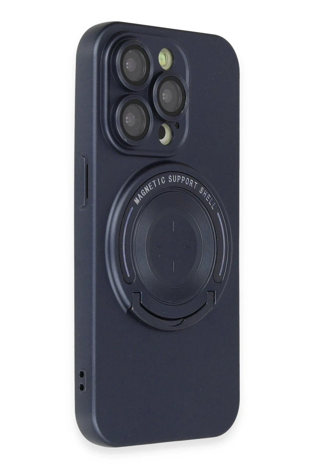 iPhone 13 Pro Kılıf Lukka Magneticsafe Kapak - Lacivert-(5796)