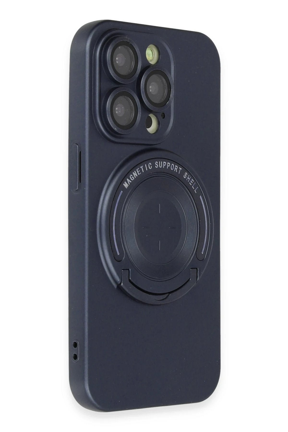 iPhone 13 Pro Kılıf Lukka Magneticsafe Kapak - Lacivert-(5796)