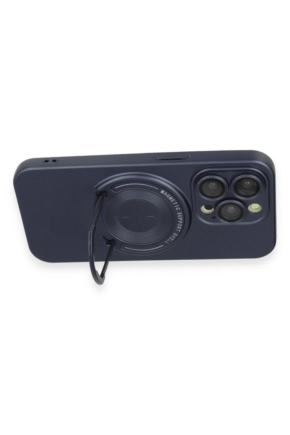 iPhone 13 Pro Kılıf Lukka Magneticsafe Kapak - Lacivert-(5796)