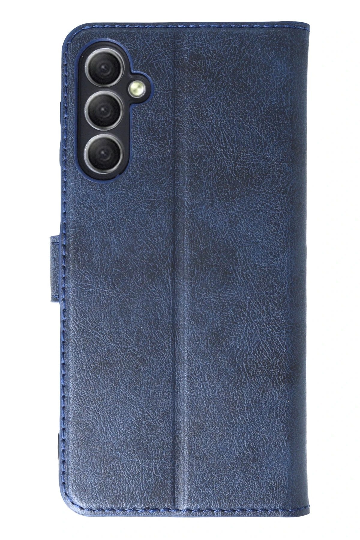 Samsung Galaxy A24 4G Kılıf Trend S Plus Kapaklı Kılıf - Lacivert-(5796)