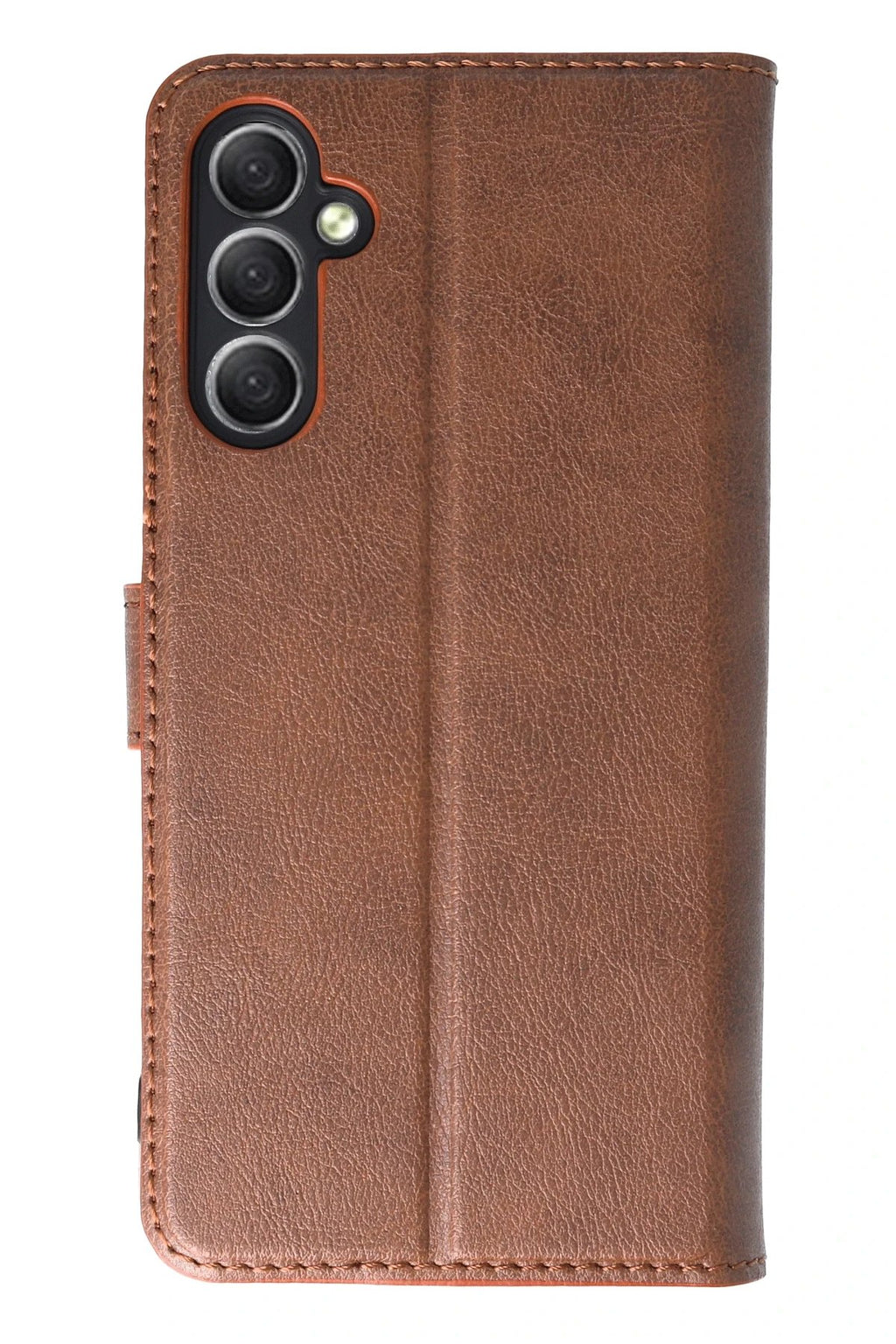 Samsung Galaxy A24 4G Kılıf Trend S Plus Kapaklı Kılıf - Taba-(5796)