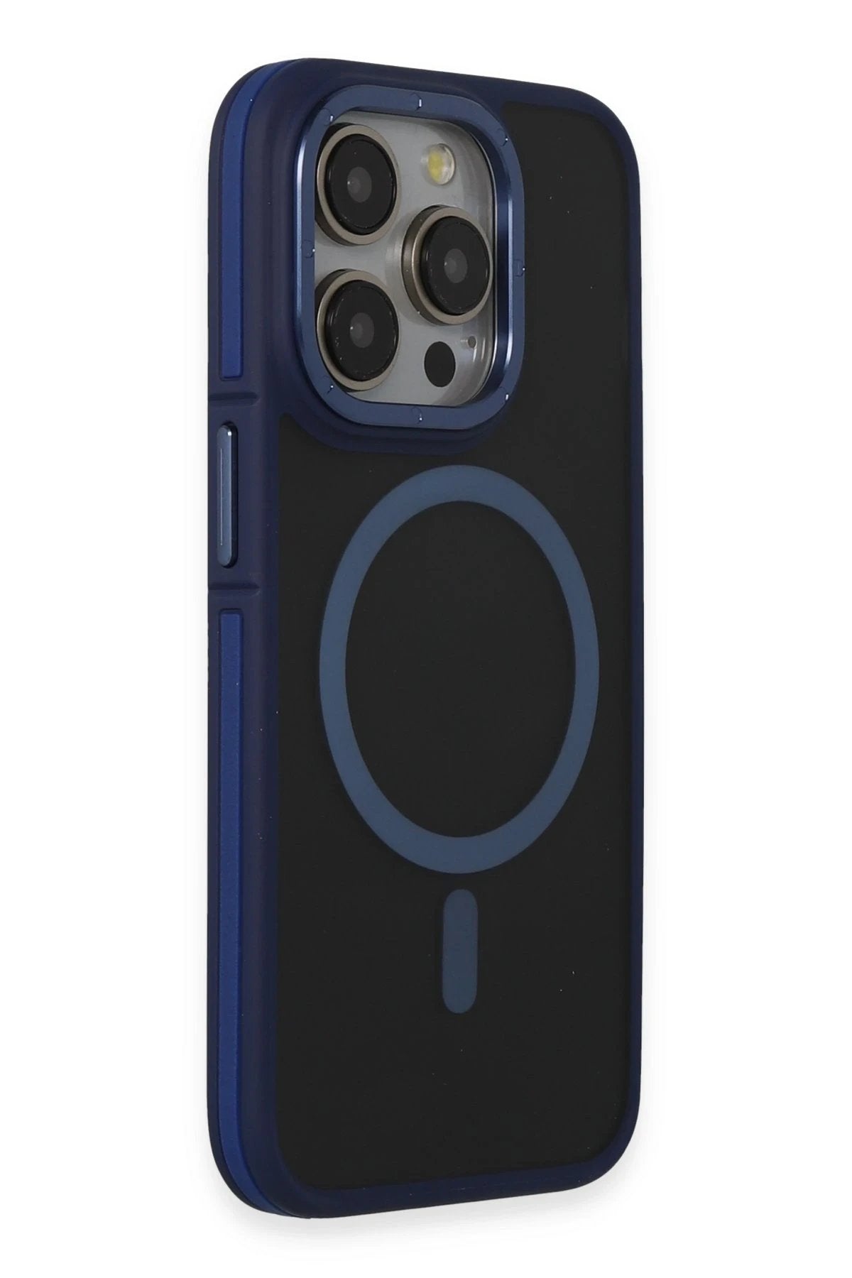 iPhone 14 Pro Kılıf Rocky Magsafe Kapak - Lacivert-(5796)