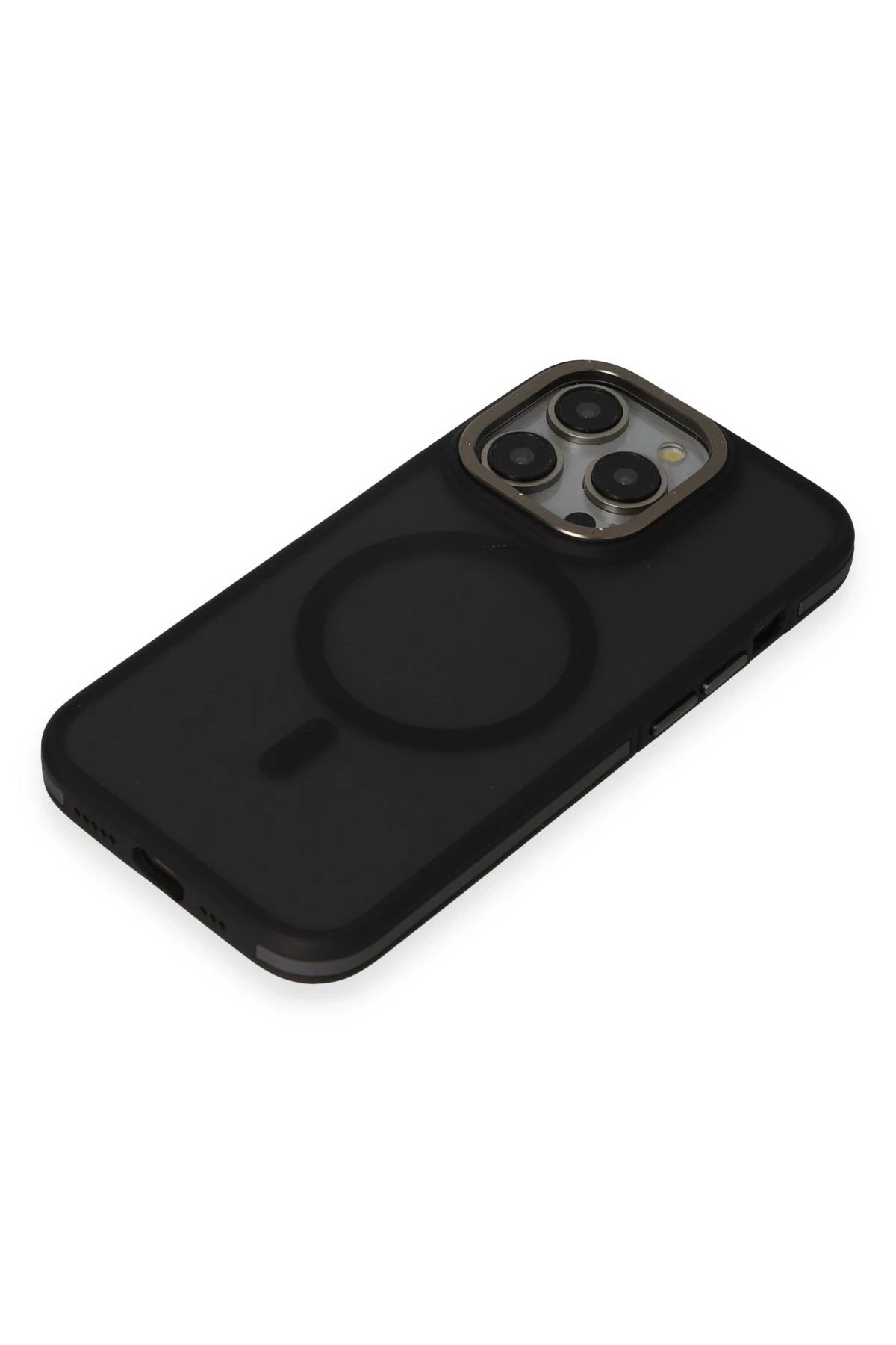 iPhone 14 Pro Kılıf Rocky Magsafe Kapak - Siyah-(5796)