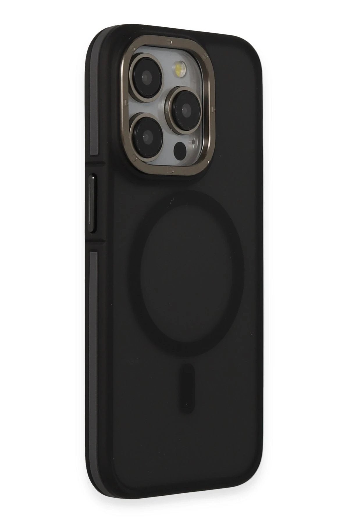 iPhone 14 Pro Max Kılıf Rocky Magsafe Kapak - Siyah-(5796)