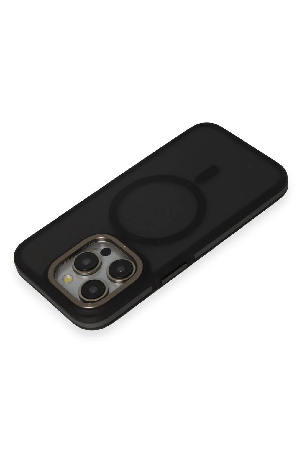 iPhone 14 Pro Max Kılıf Rocky Magsafe Kapak - Siyah-(5796)