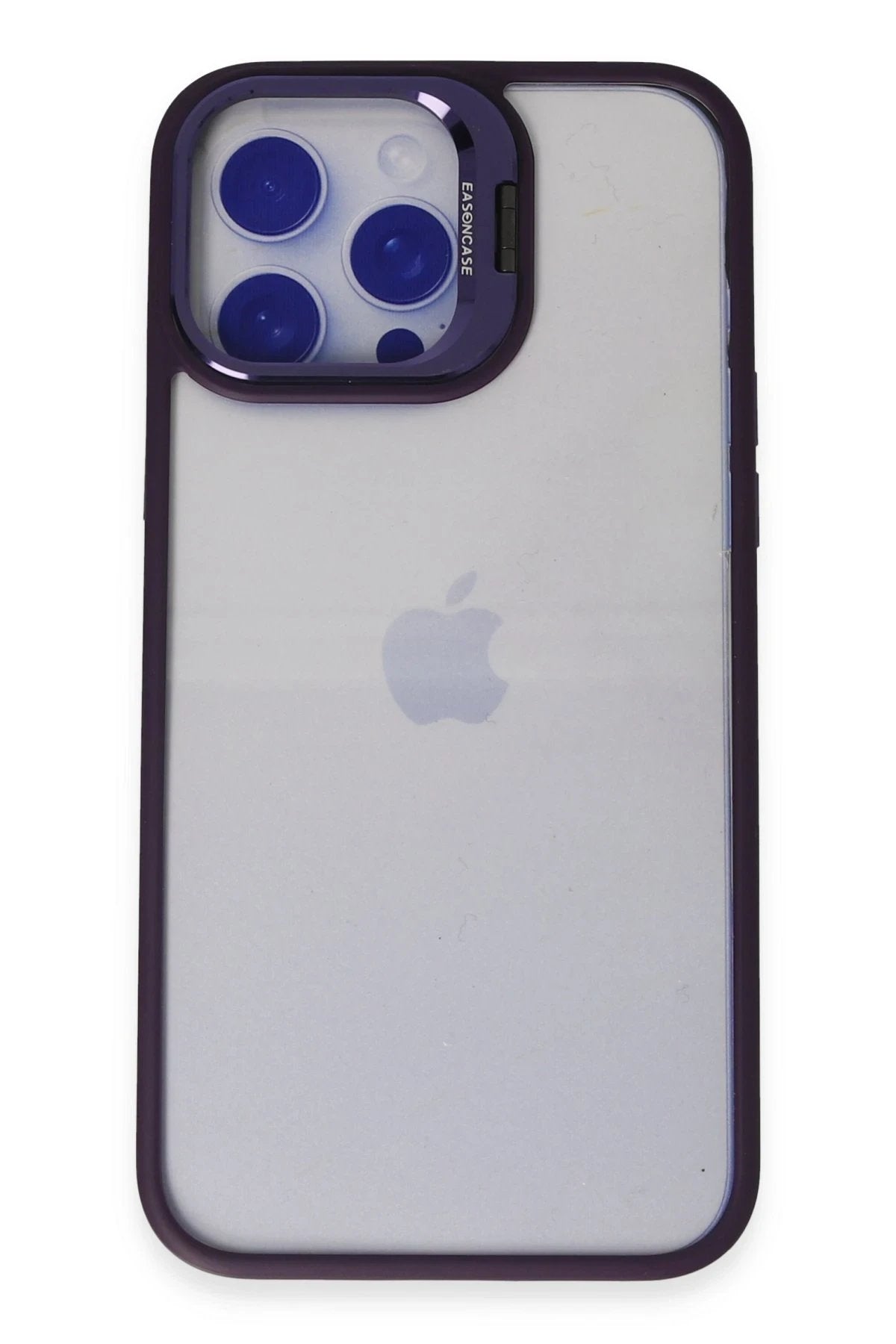 iPhone 14 Pro Max Kılıf Roblox Lens Standlı Kapak - Derin Mor-(5796)