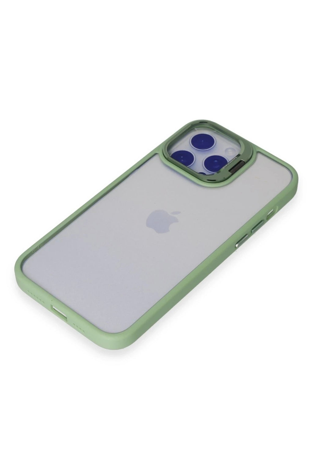 iPhone 14 Pro Max Kılıf Roblox Lens Standlı Kapak - Yeşil-(5796)