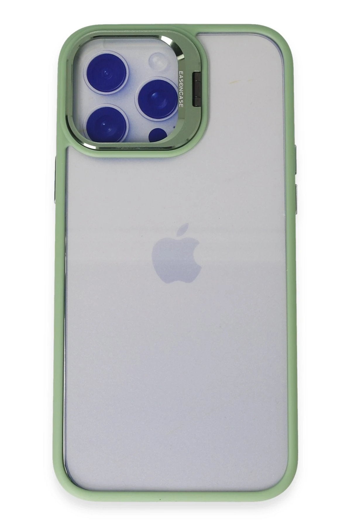 iPhone 15 Pro Max Kılıf Roblox Lens Standlı Kapak - Yeşil-(5796)